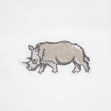 Rhino embroidery t-shirt - Les Protégés