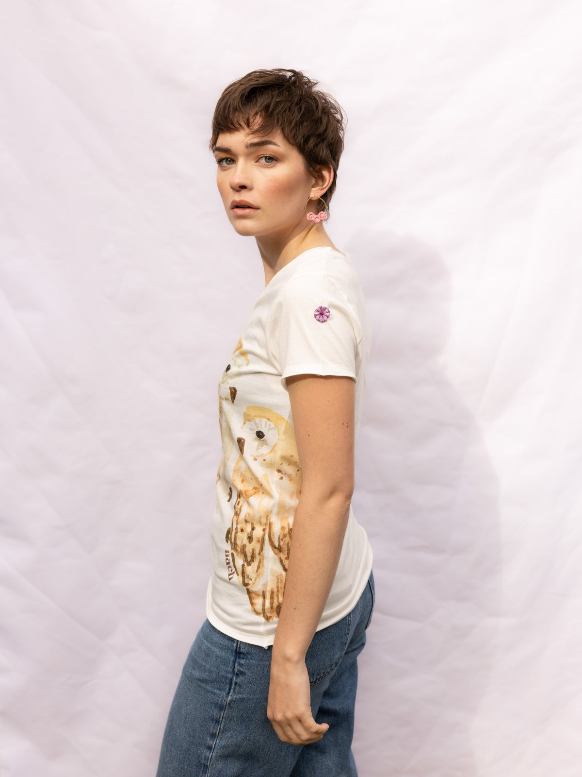 T-shirt chouettes