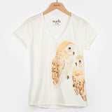 T-shirt chouettes