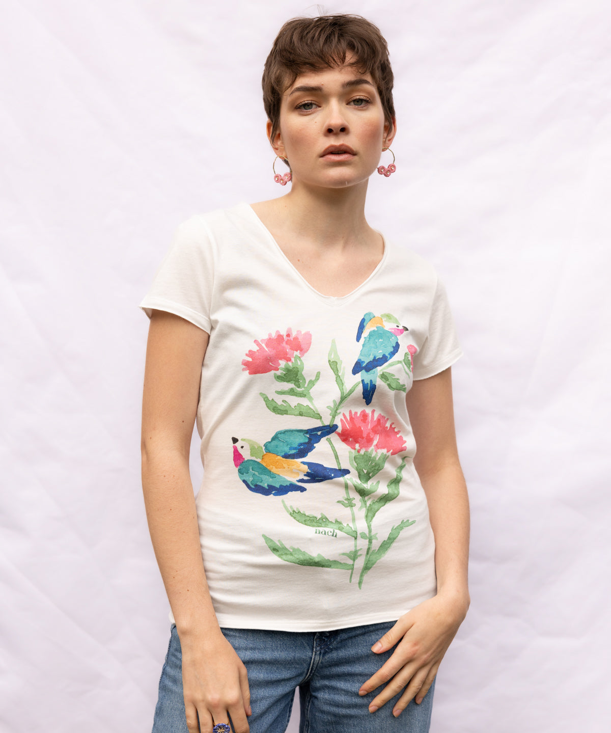 T-shirt Fleur sauvage