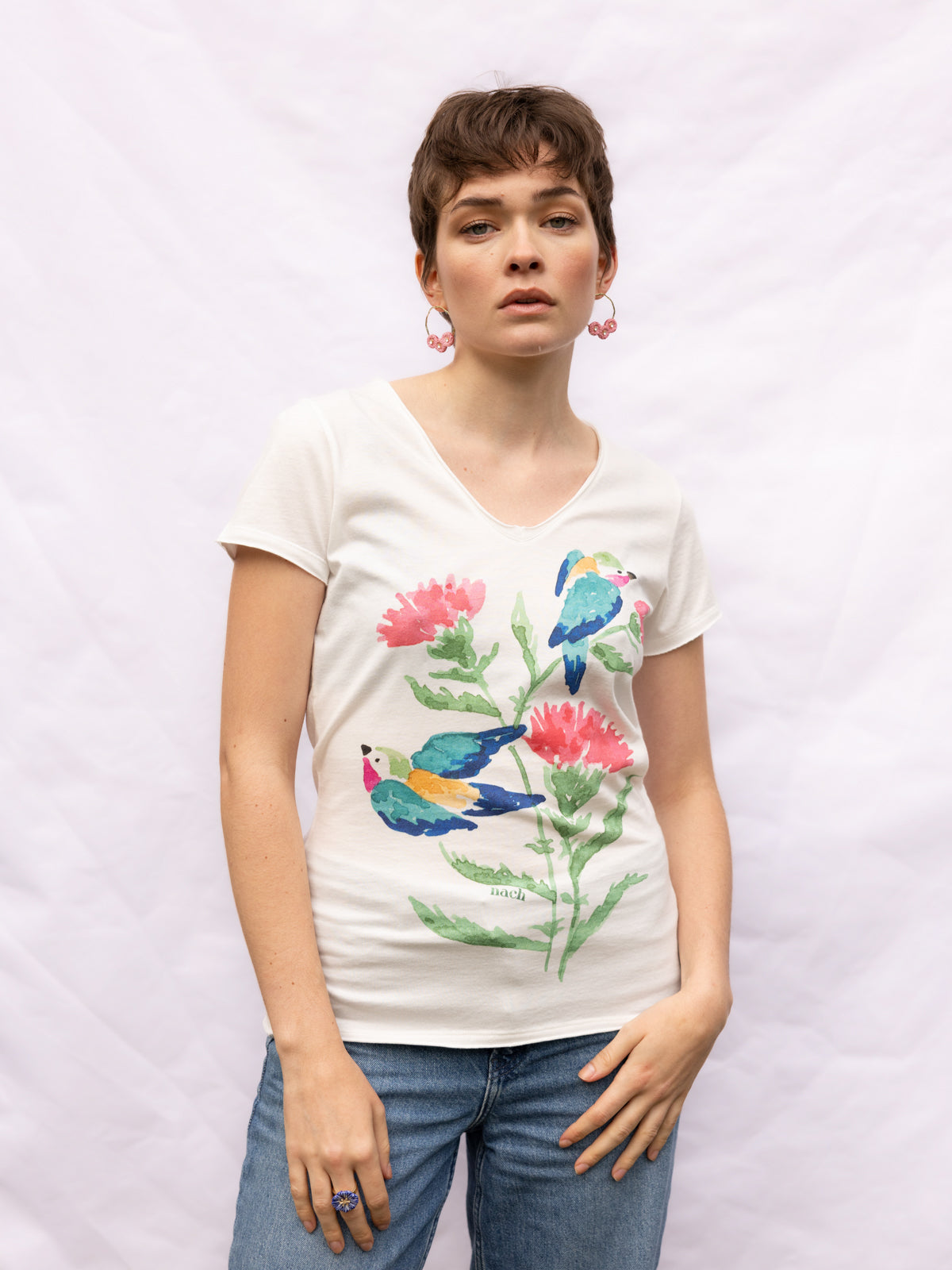 T-shirt Fleur sauvage