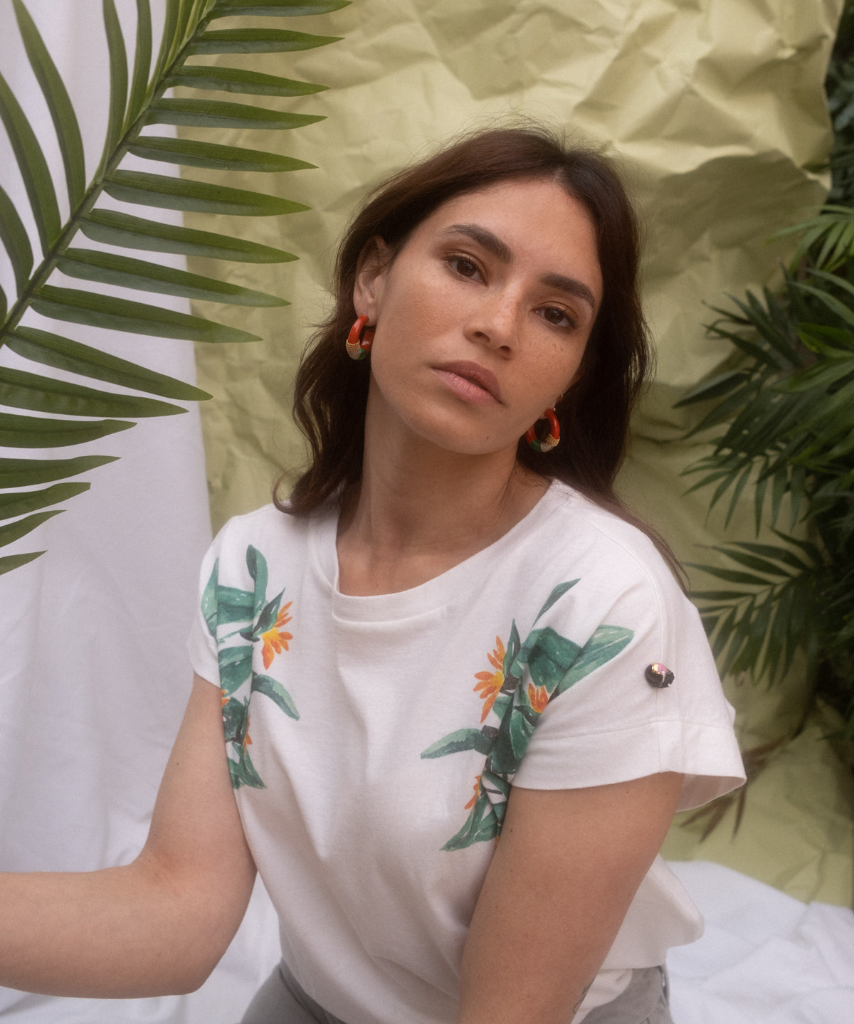 T-shirt oiseau de paradis