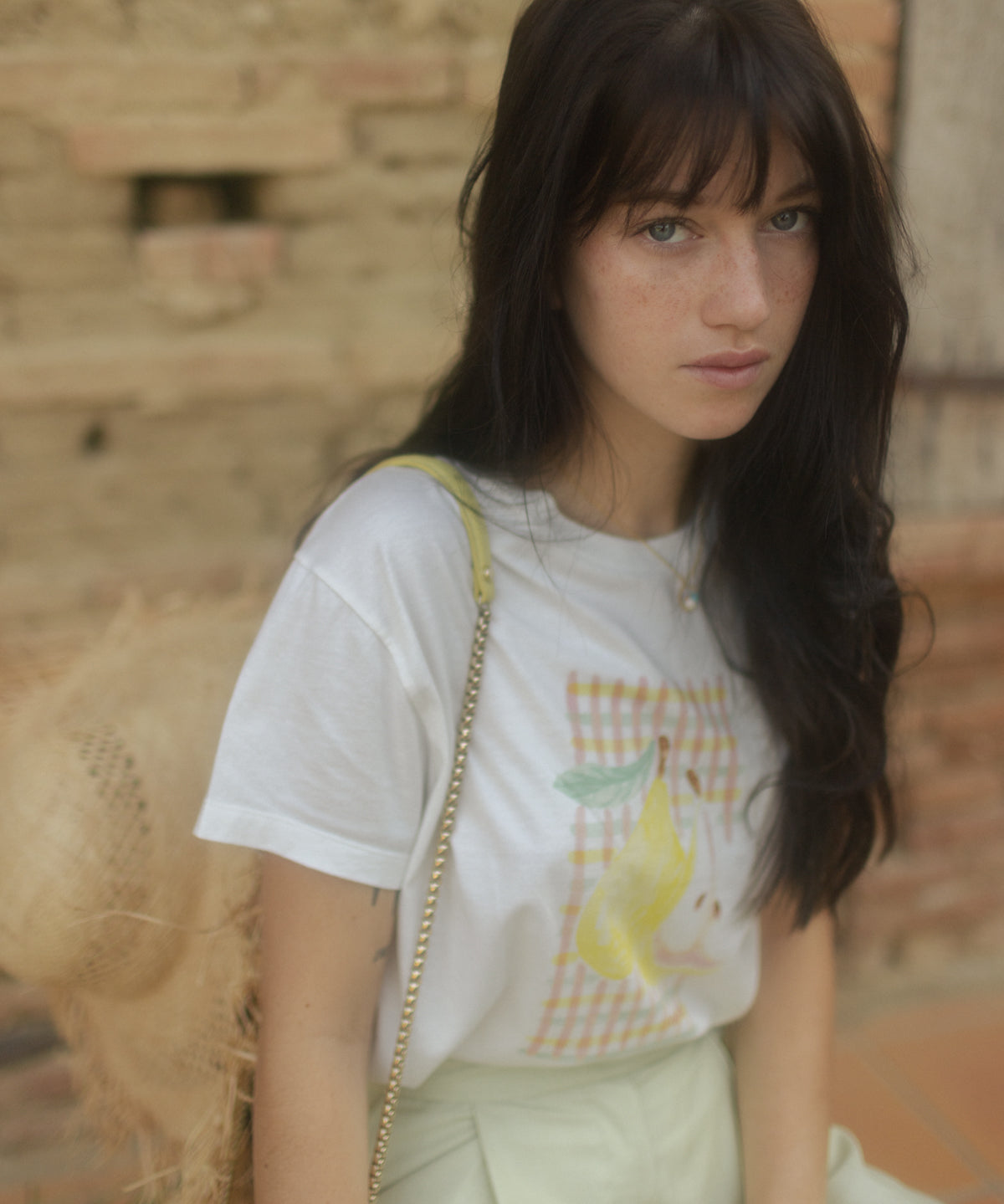 T-shirt poire