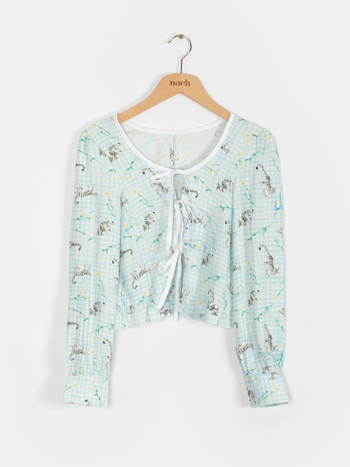 Top upcyclé vichy - Nach x Argile Studio 